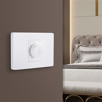 3 Gangs lysdæmper enkelt plade